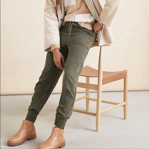 Anthropologie Pilcro Mallory Green Jogger Pants